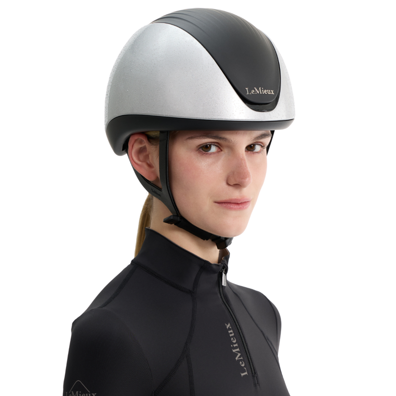 LeMieux Vexa Skull Cap Helmet - Silver -1