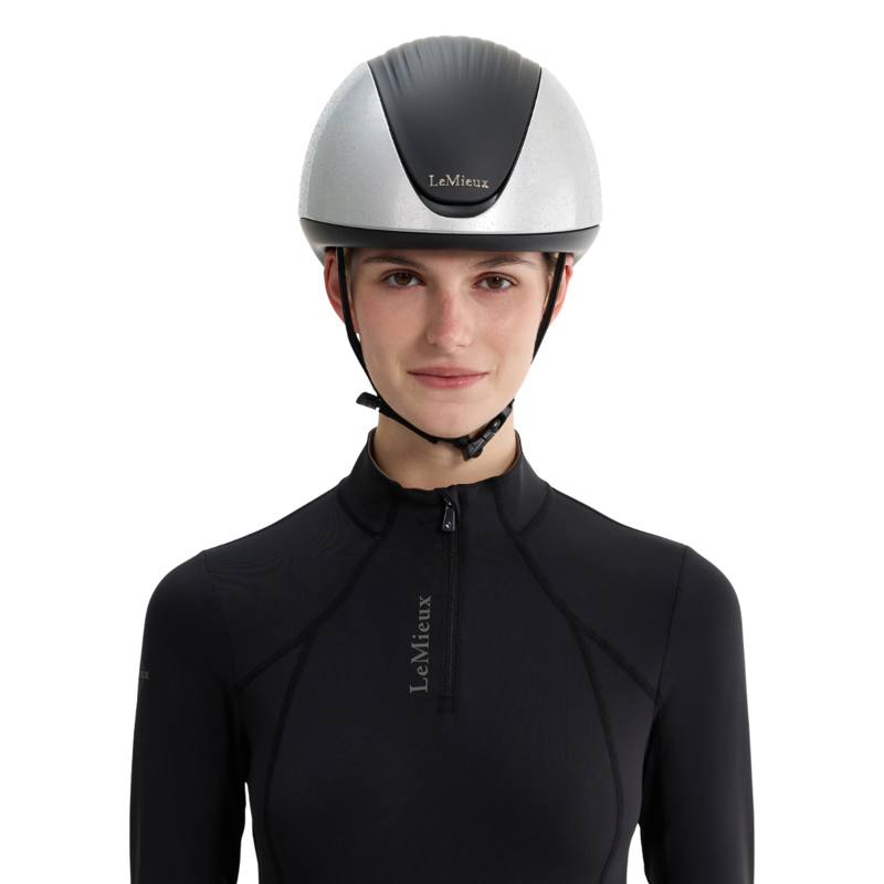LeMieux Vexa Skull Cap Helmet - Silver -2