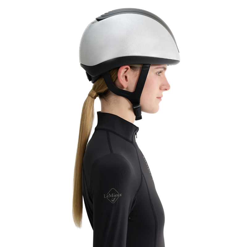 LeMieux Vexa Skull Cap Helmet - Silver -3
