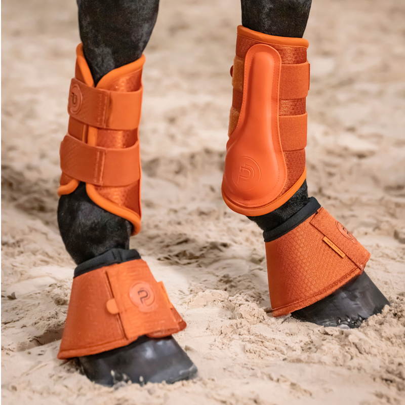 Eskadron 1200D Sparkle Tendon Boots Platinum SS26 - Amber-2
