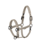 Eskadron Faux Leather Jewel Headcollar - Pale Grey