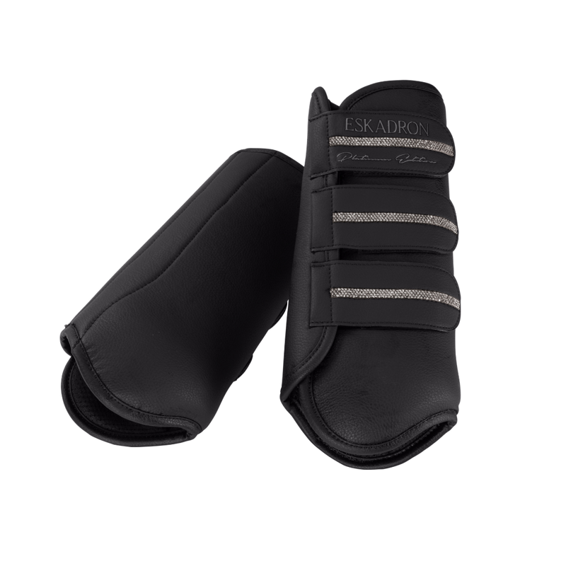 Eskadron All Round Faux Leather Tendon Boots Platinum SS26 - Black