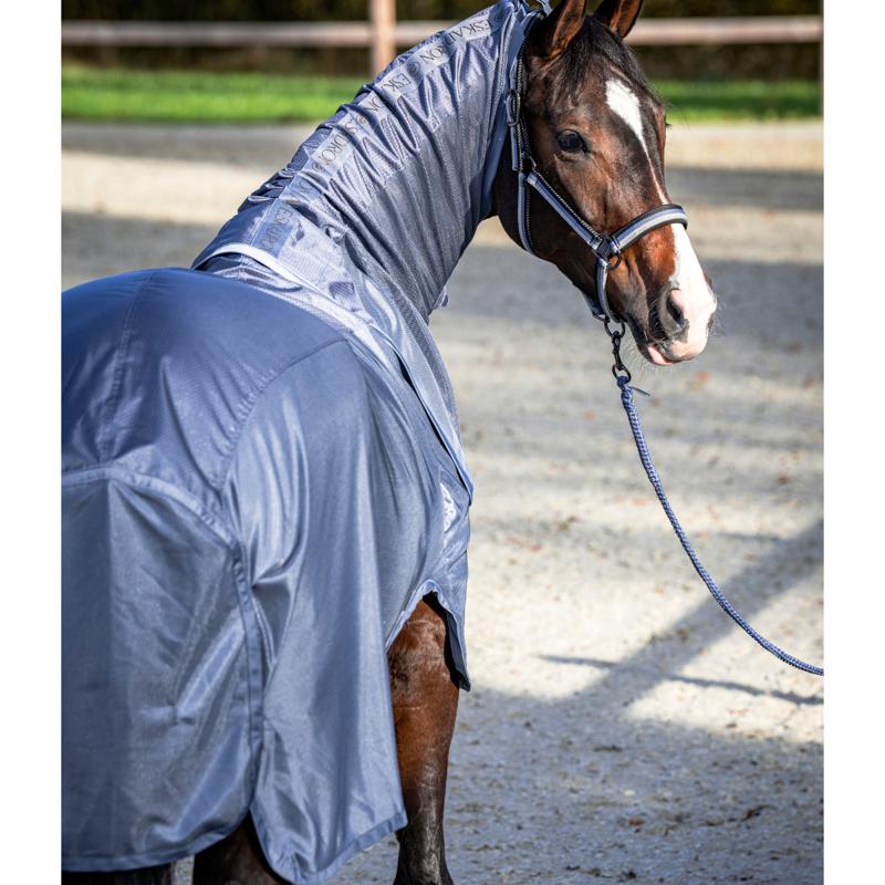 Eskadron Detach-Neck Rain Fly Rug Platinum SS26 - Slate Blue-4