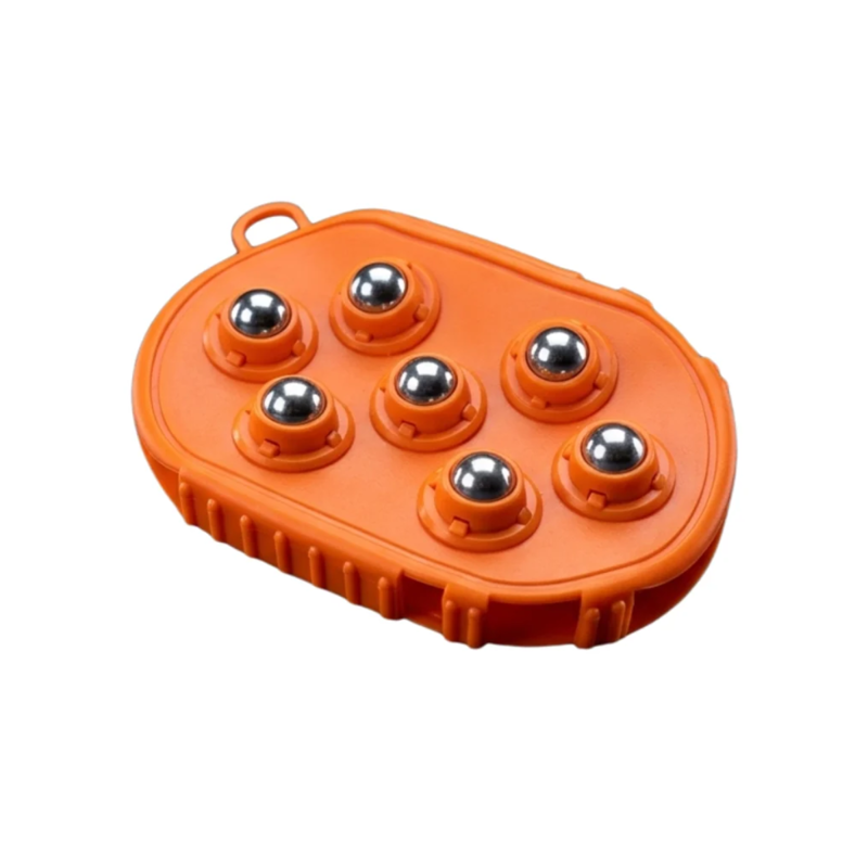Cameo Magnetic Massage Mitt - Orange