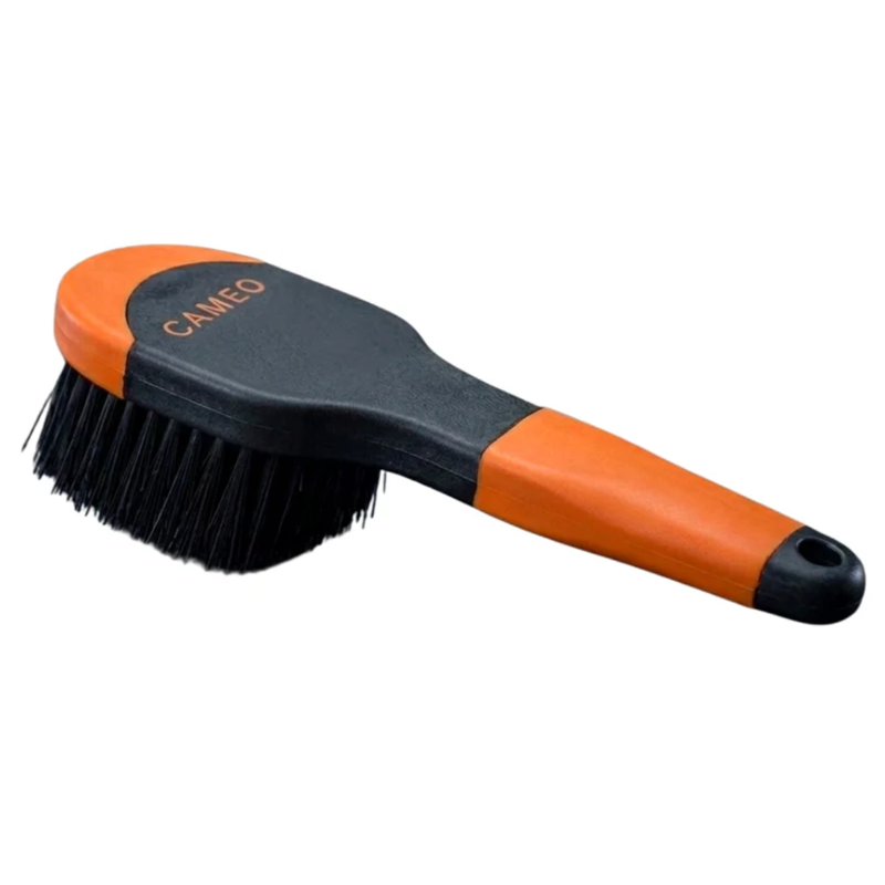 Cameo Bucket Brush - Black/Orange