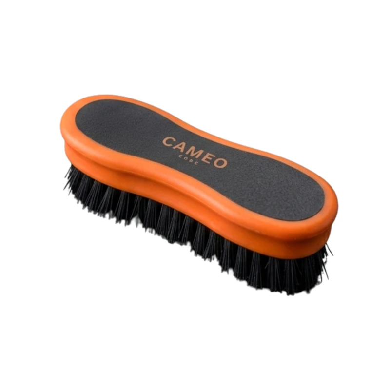 Cameo Face Brush - Black/Orange