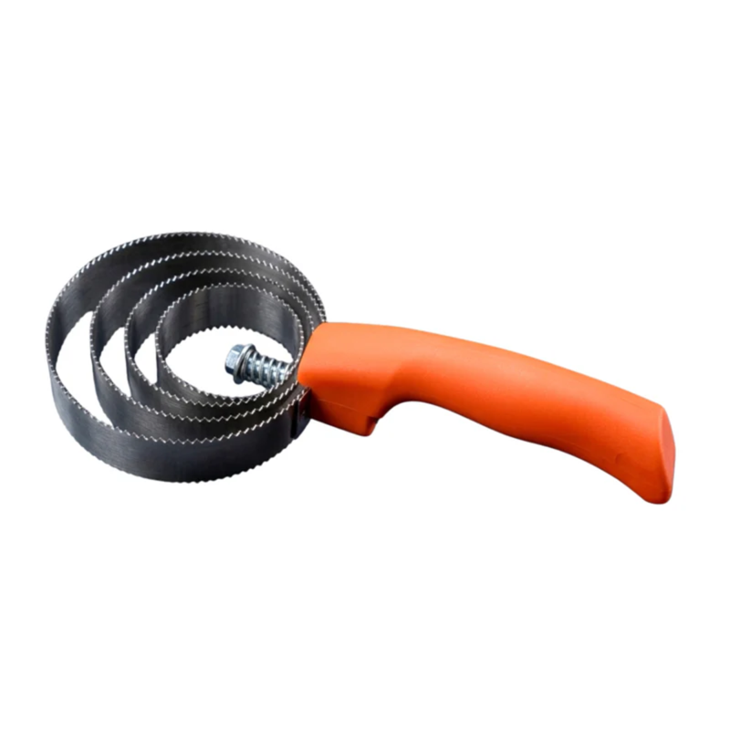 Cameo Metal Curry Comb - Black/Orange