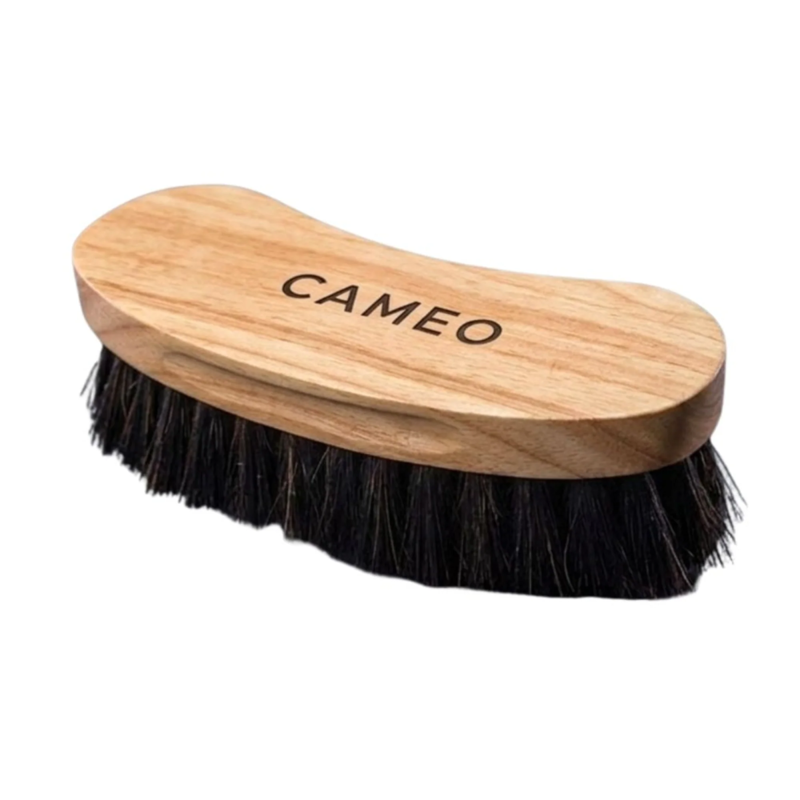 Cameo Deep Clean Dandy Brush with Horsehair Bristles - Maple