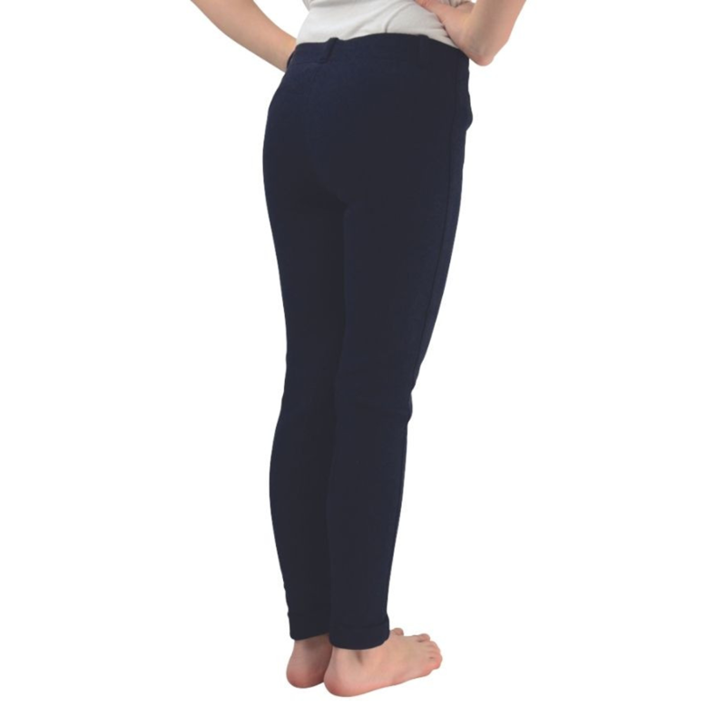 Hy Equestrian Milligan Children's Jodhpurs - Navy-1