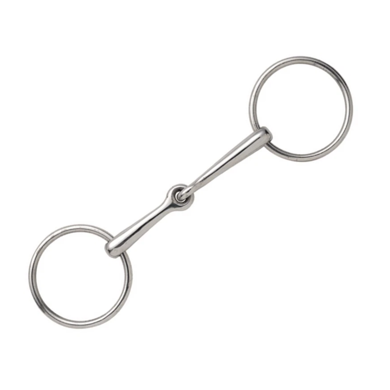 Shires Bradoon Jointed Mouth Bit - 5-1/4