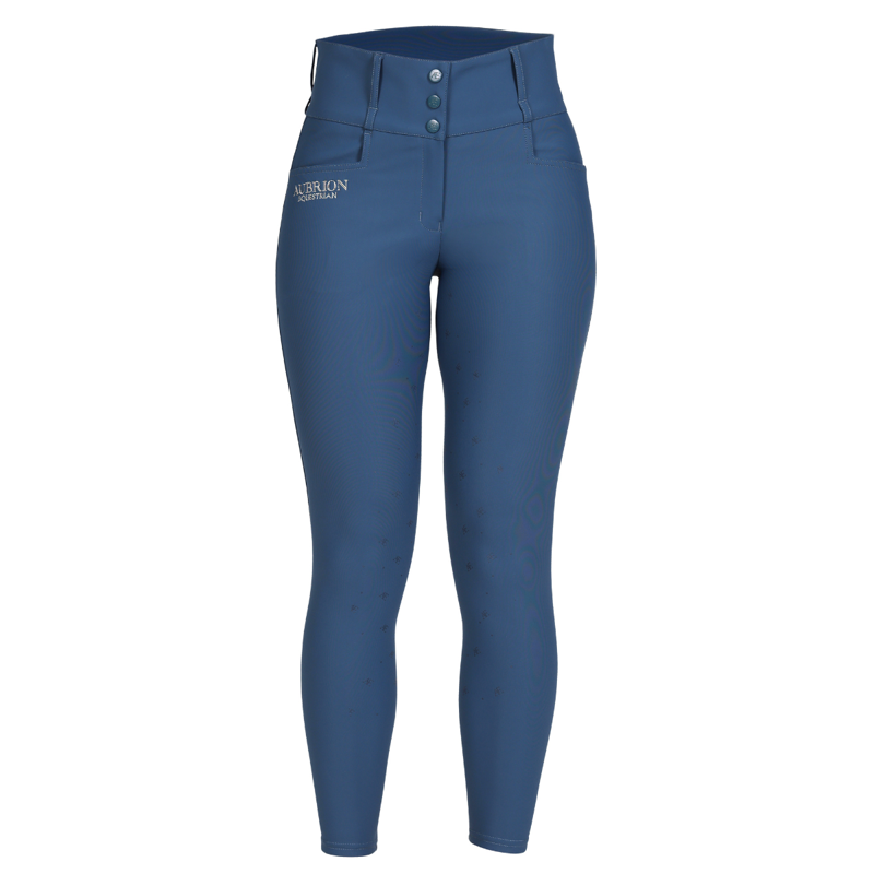 Aubrion Equestrian Breeches - Estate Blue-3