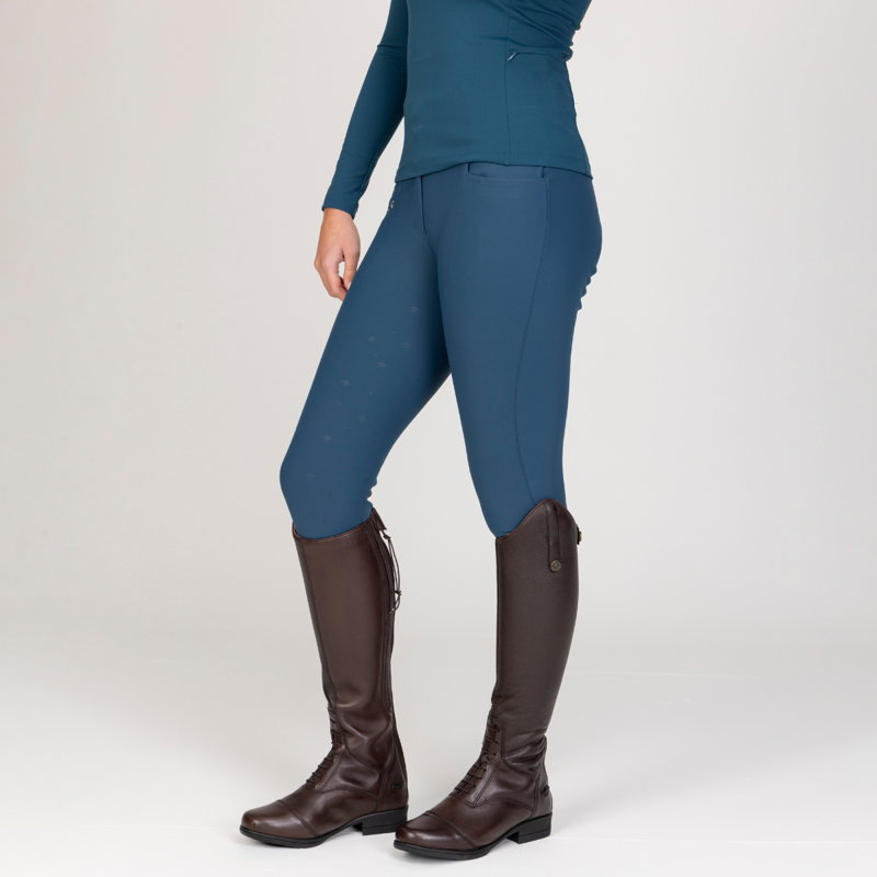Aubrion Equestrian Breeches - Estate Blue-4