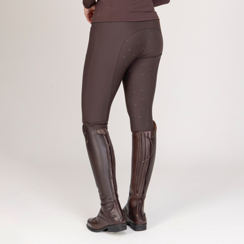 Aubrion Equestrian Breeches - Espresso-7