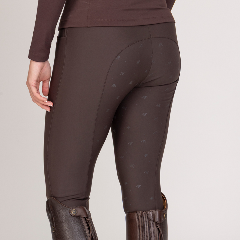 Aubrion Equestrian Breeches - Espresso-8