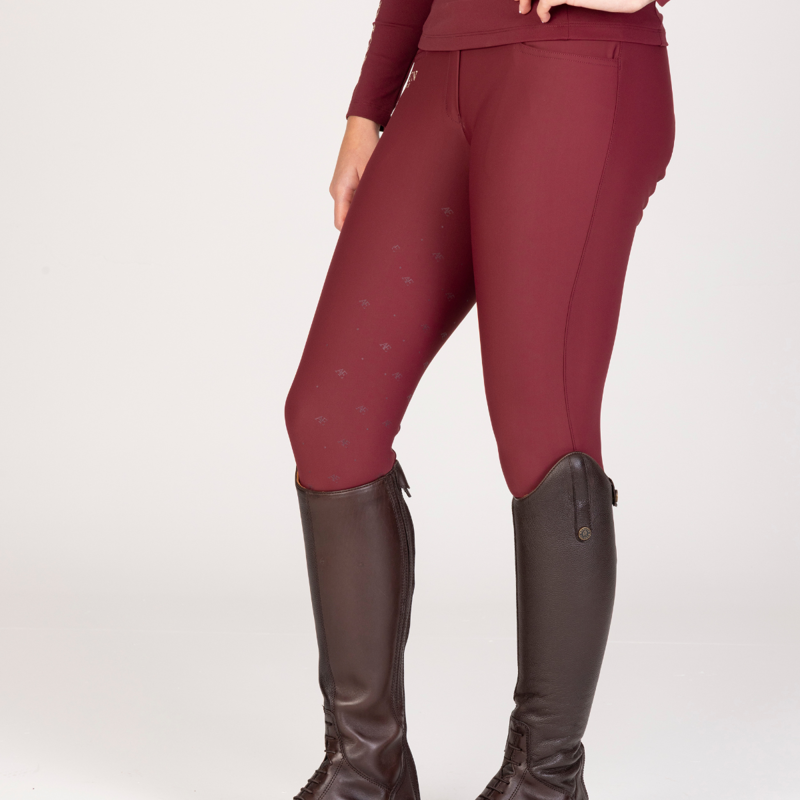 Aubrion Equestrian Breeches - Port-7