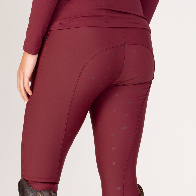 Aubrion Equestrian Breeches - Port-8