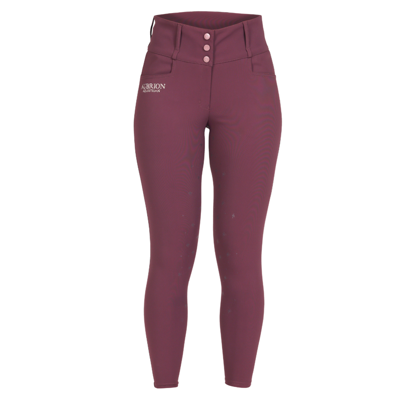 Aubrion Equestrian Breeches - Thistle-1
