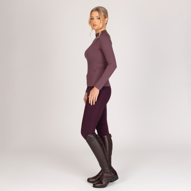 Aubrion Equestrian Breeches - Thistle-6