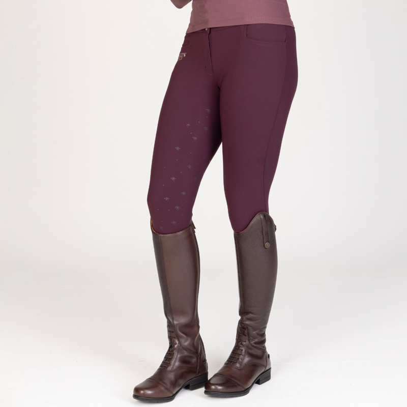 Aubrion Equestrian Breeches - Thistle-11