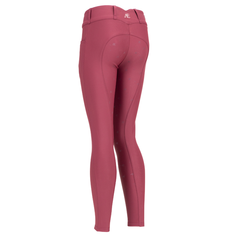 Aubrion Equestrian Young Rider Breeches - Port-1