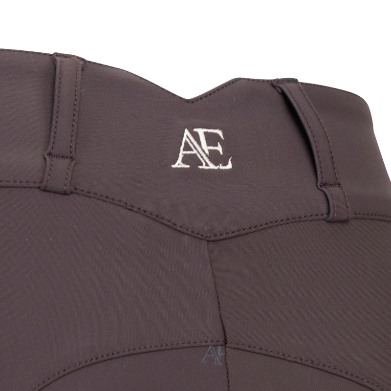 Aubrion Equestrian Young Rider Breeches - Espresso-7