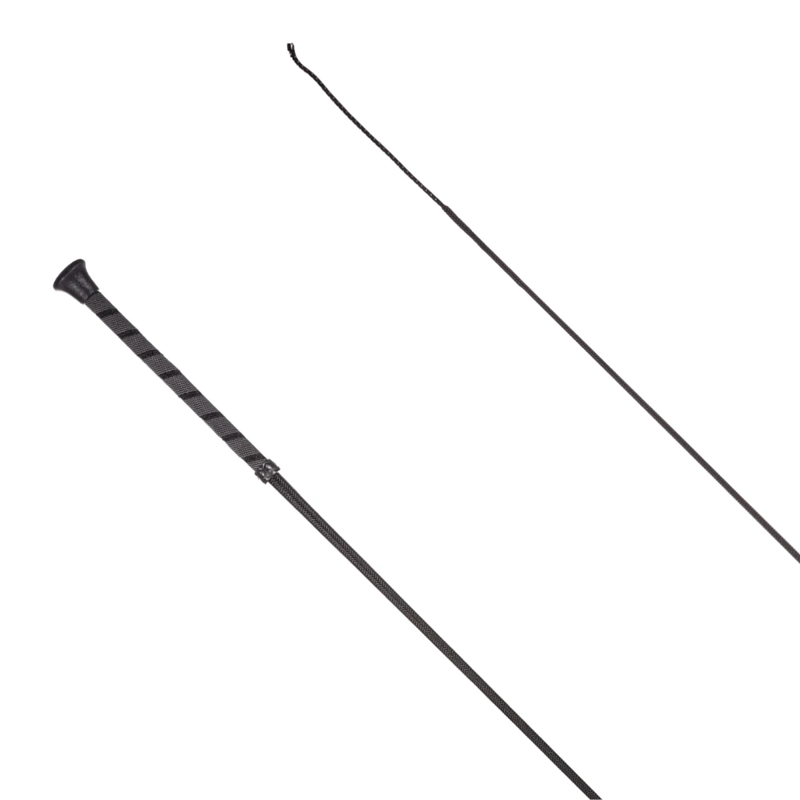 Country Direct Rubber Thread Handle Dressage Whip - Navy