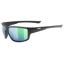 Uvex Sportstyle 230 Sunglasses - Black Matt/Green