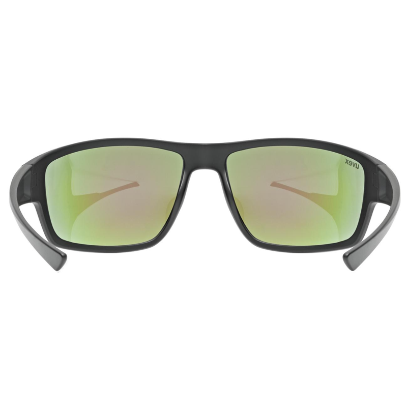 Uvex Sportstyle 230 Sunglasses - Black Matt/Green-3
