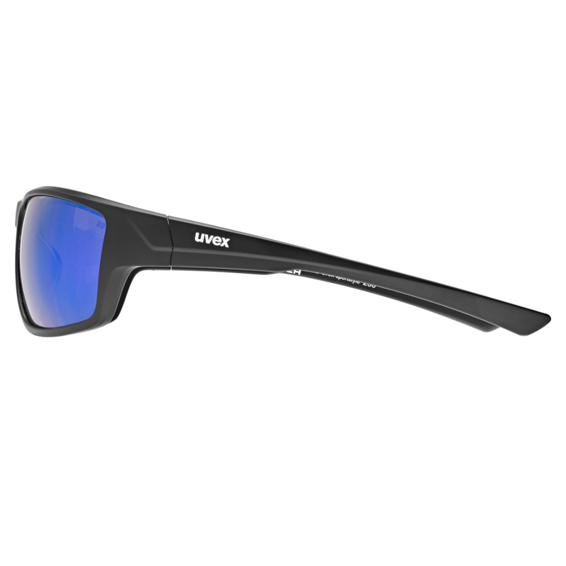 Uvex Sportstyle 230 Sunglasses - Black Matt/Green-4