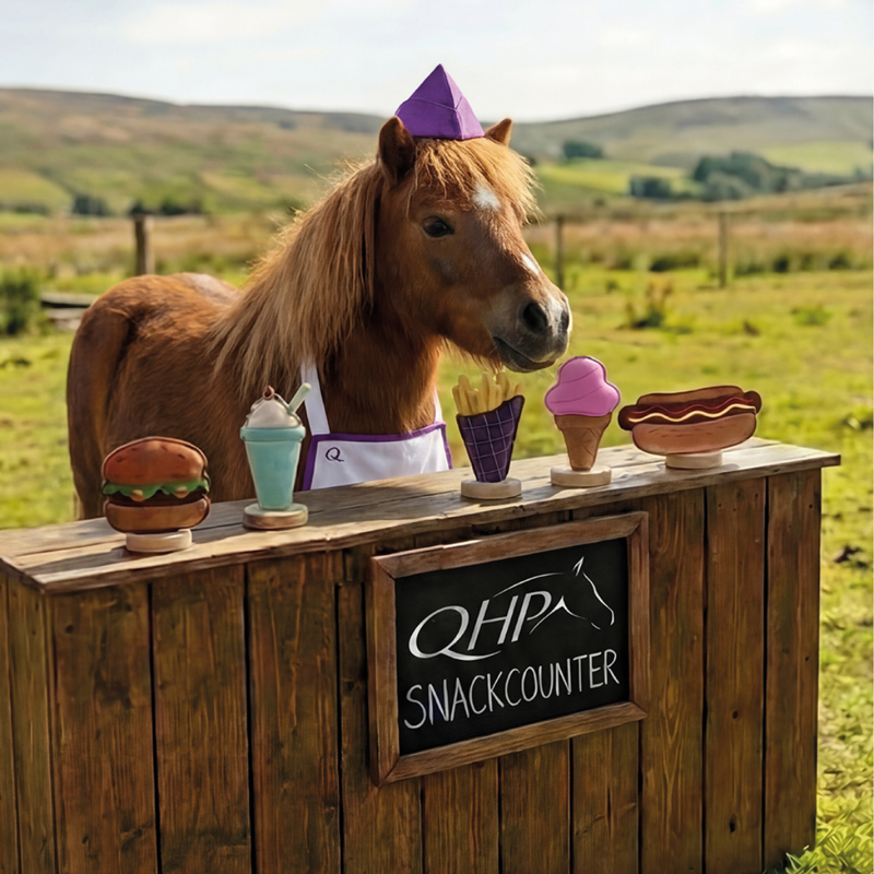 QHP Horse Toy - Snack Counter Milkshake-3