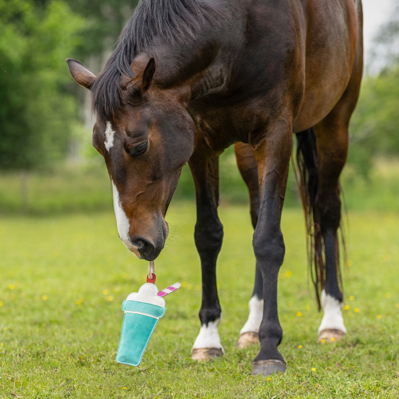 QHP Horse Toy - Snack Counter Milkshake-2