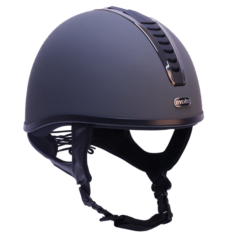 Evoke Orion MIPS Jockey Skull - Slate/Black/Gunmetal-1
