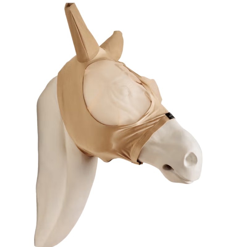 Kentucky Slim Fit Fly Mask - Beige-4