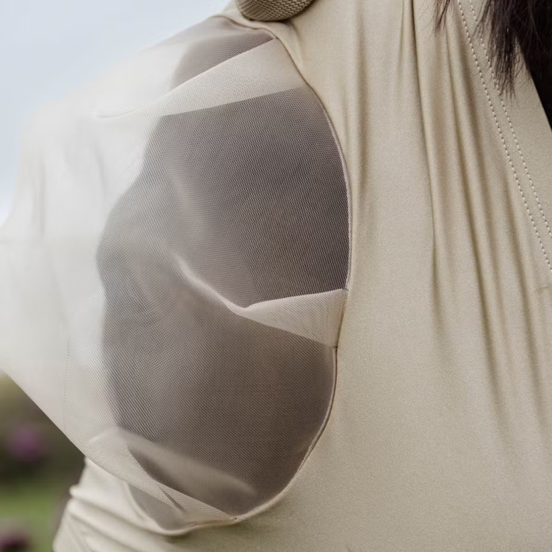 Kentucky Slim Fit Fly Mask - Beige-2