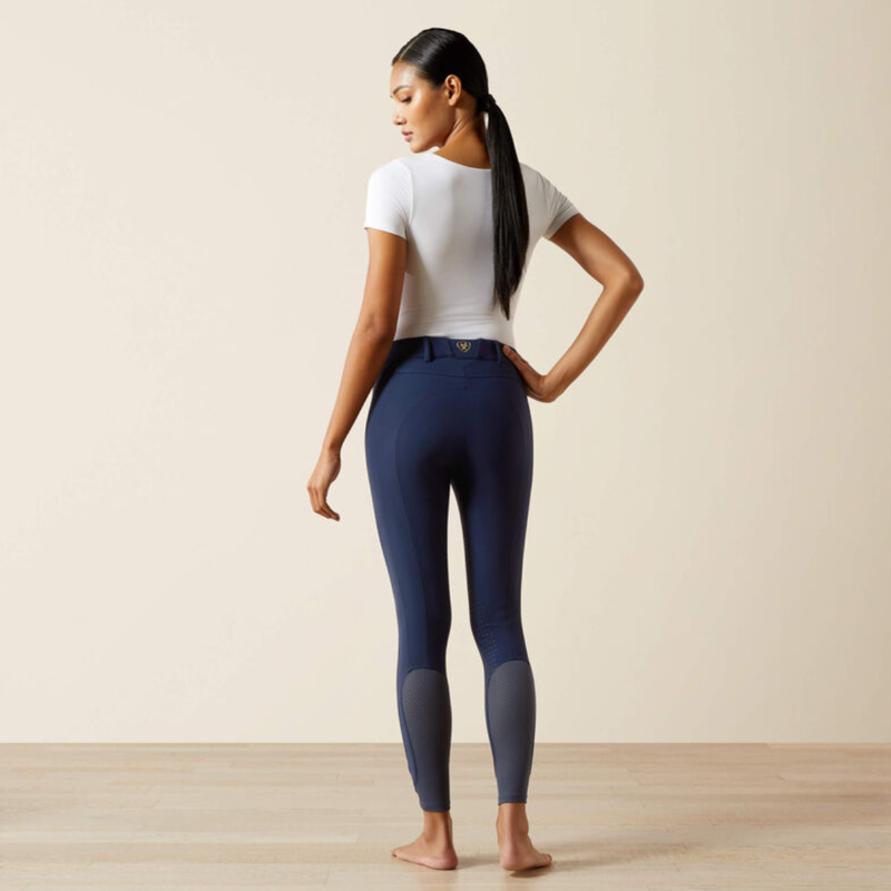 Ariat Women's Tri Factor NT Knee Patch Breeches - Navy Eclipse-1