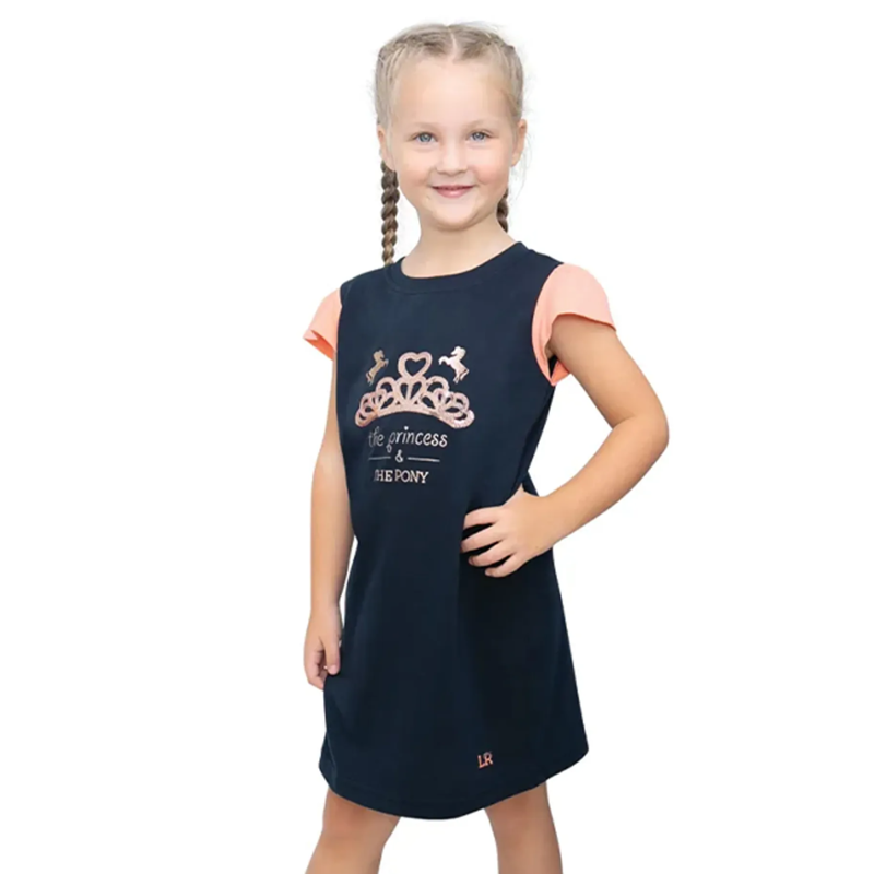 Little Rider The Princess and the Pony Nighty - Navy/Peach