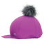 Hy Sport Active Hat Silk With Interchangeable Pom Pom - Amethyst Purple