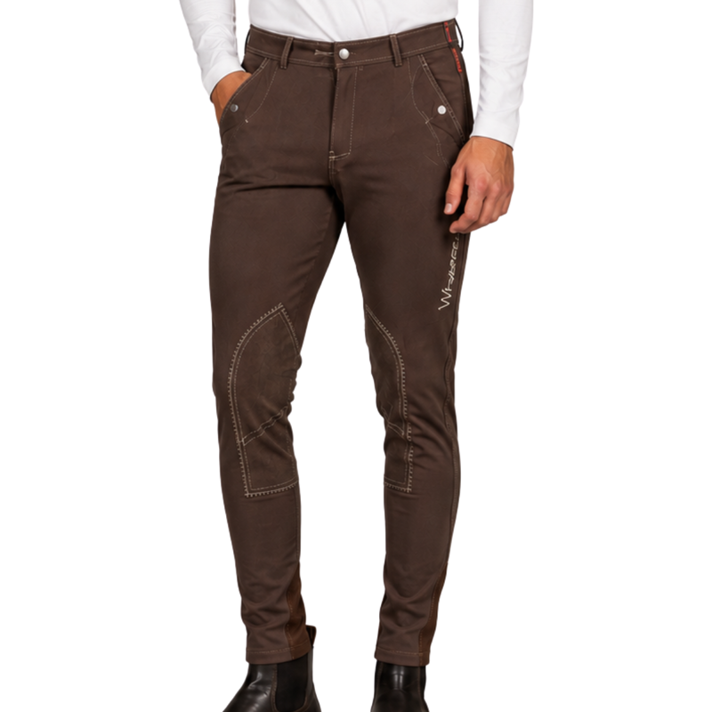 John Whitaker Blackshaw Mens SS Breeches - Brown -1