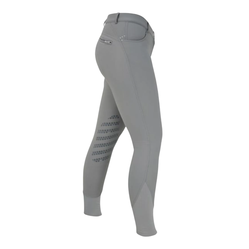 Hy Equestrian Thermal Softshell Breeches - Steel Grey