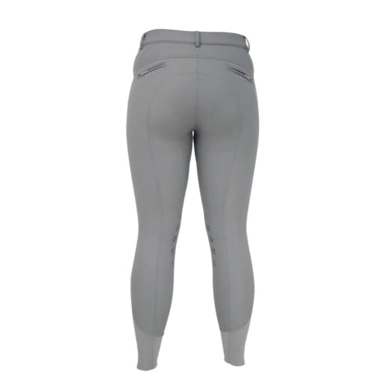Hy Equestrian Thermal Softshell Breeches - Steel Grey-1