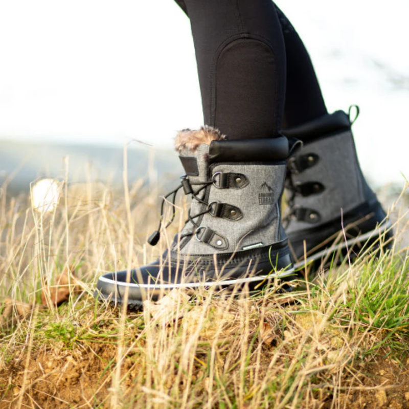 Hy Equestrian Short Mont Dolent Winter Boots - Slate Grey-3