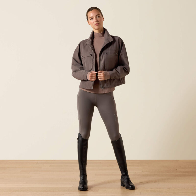 Ariat Women's Breathe X Jacket - Plum Grey-4
