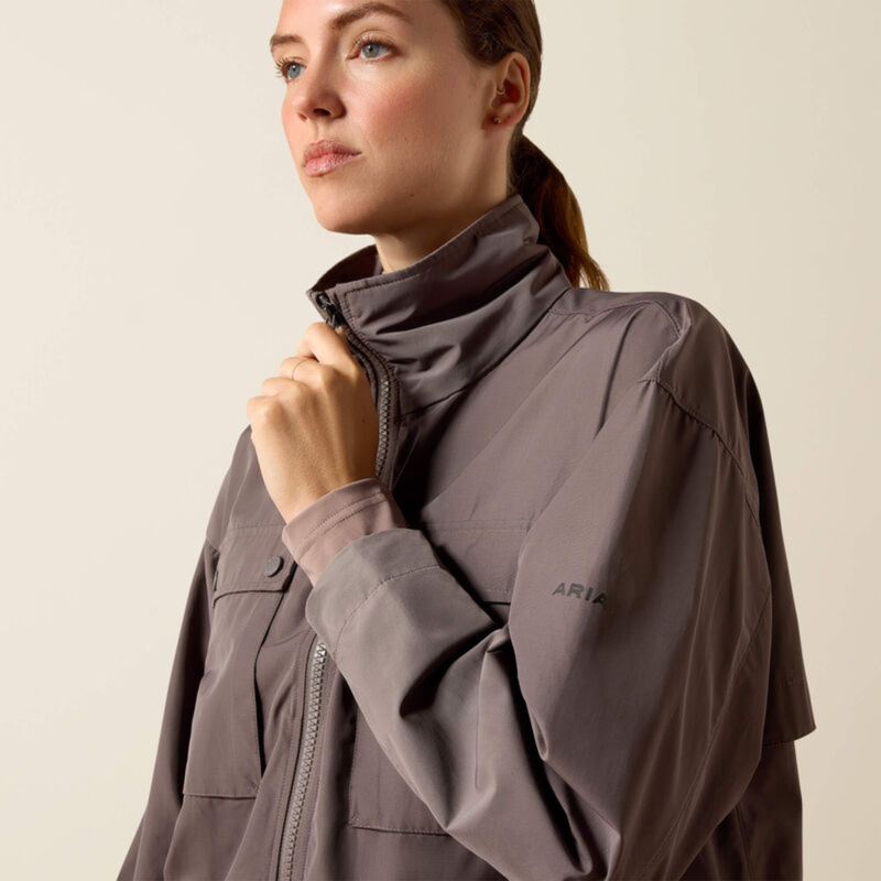 Ariat Women's Breathe X Jacket - Plum Grey-2