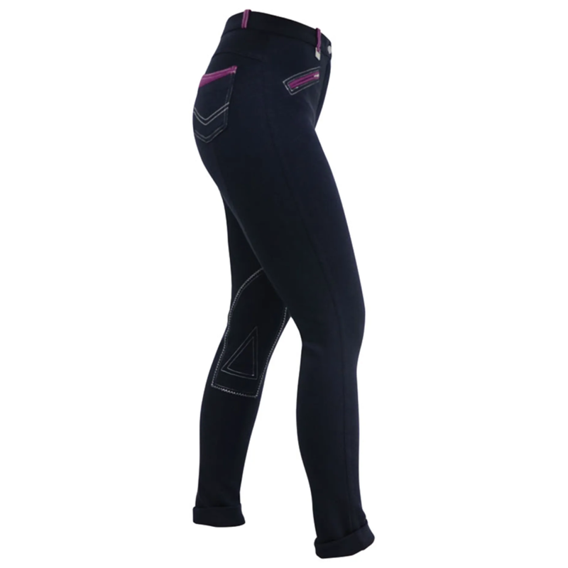 Hy Equestrian Diesel Ladies Jodhpurs - Navy/Port Royal