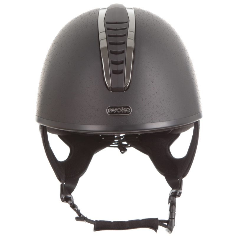Evoke Orion MIPS Jockey Skull - Black/Black/Gunmetal-1