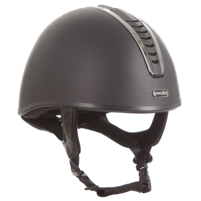 Evoke Orion MIPS Jockey Skull - Black/Black/Gunmetal-2