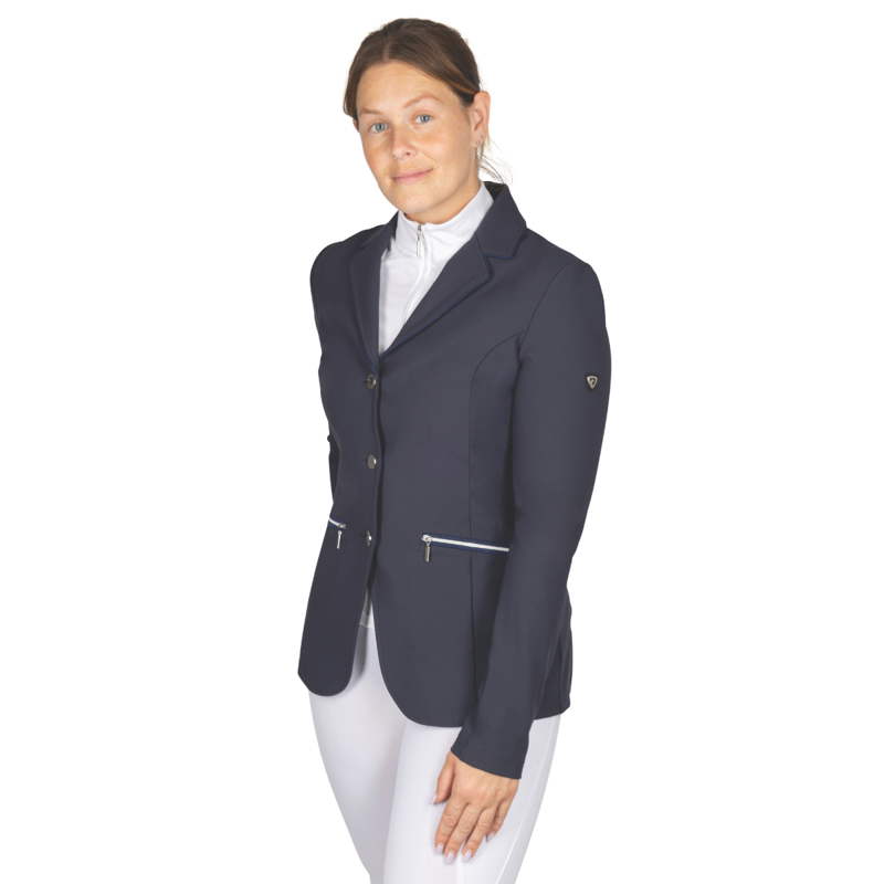 Hy Equestrian Elevate Artemis Show Jacket - Navy-1