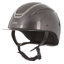 Evoke Elara Classic Peak Riding Hat - Metallic Graphite/Gunmetal