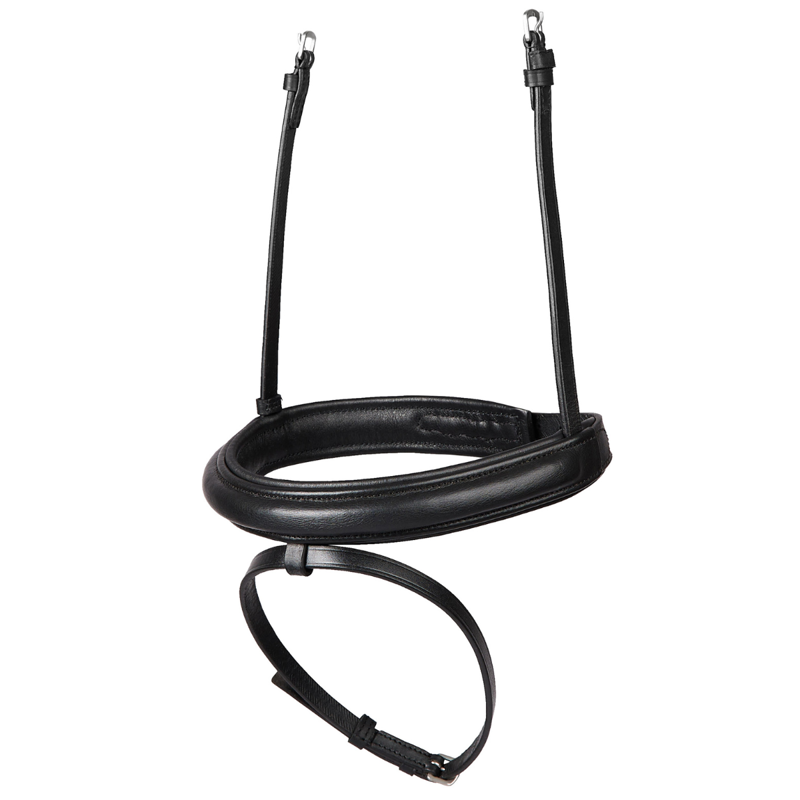 Dublin Padded Mono Crown Flash Noseband - Black