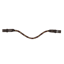 Dublin Ombre Diamante Browband - Brown/Brown